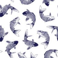 Japanese carp pattern N24