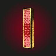 i red letter with gold