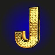 j golden letter