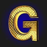 g golden letter
