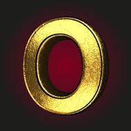 o letter of gold