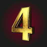 4 letter of gold