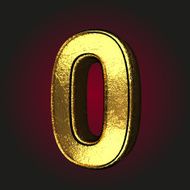 0 letter of gold