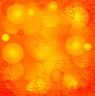 abstract orange and yellow grunge background N2