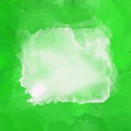 Watercolor green background texture