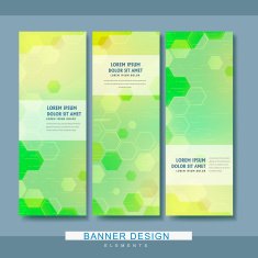 trendy banner template design N9