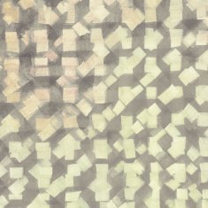 Gray lines and squares painted watercolor pattern N2