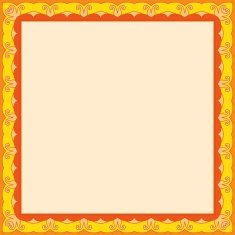 Vector colorful frame N2