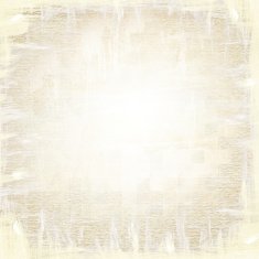 White brush strokes painting on brown recycled paper