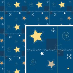 Seamless Christmas background Vector illustration N2