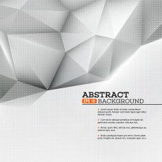 Low polygon geometry shape Vector illustration N2