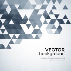 Abstract template background with triangle shapes N6