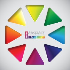 Abstract background with triangles N13
