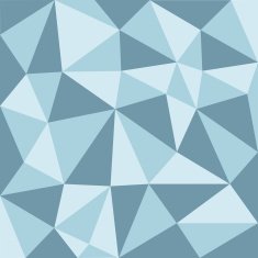 Blue tone low polygon pattern N2
