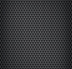 Chrome metal grid