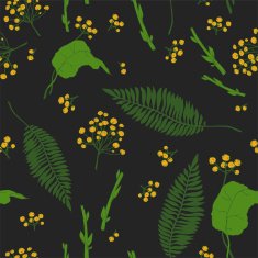 Botany Art Seamless Texture N2