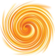 Vector abstract background Frame of curl fluid surface