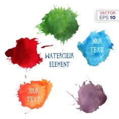 watercolor background N178