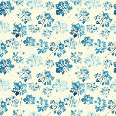 watercolor pattern of leaves seamless texture background N16