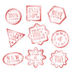 one day sale label rad