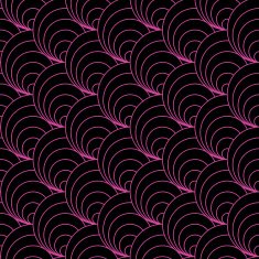 Contrast shell pattern Based on Traditional Japanese Embroidery N2