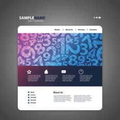 Website Template N163