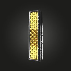 i vector golden and silver letter N2