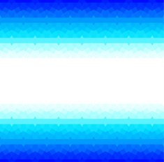 Blue frame with seamless arabic pattern