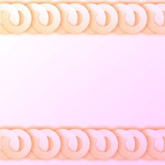 Light circles abstract female background vector illustration