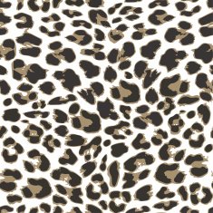 Leopard seamless pattern design vector illustration background N2