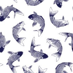 Japanese carp pattern N24
