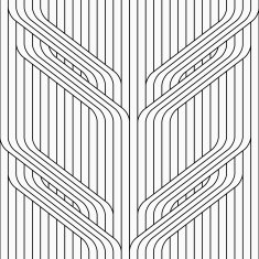 Flat gray with tree branches on continues stripes N2