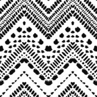 Hand drawn painted seamless pattern Vector illustration N77