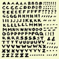 Black Brush ABC