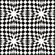Mosaic black and white seamless pattern simple geometric vector background N2