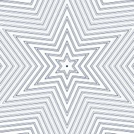 Illusive vector background with black chaotic lines moire style N2