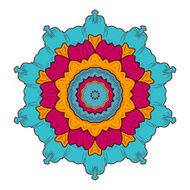 Mandala Round Ornament Pattern Vector