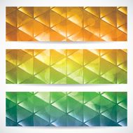 Triangular banners N2