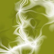 Elegant plasmatic background in green and white N2