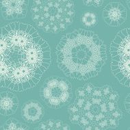 elegant geometric floral seamless pattern N7