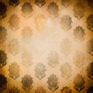 Vintage paper with floral patterns N2