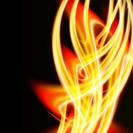 Dark gold smoke background