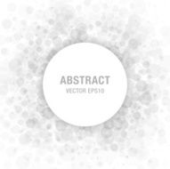 Gray Abstract Circle Frame Design Element cosmetics perfume label background