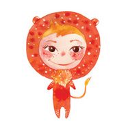 child dressed as a lion N2