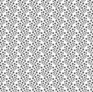Monochrome pattern with black dot clusters on white N2