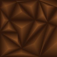 Abstract triangle polygon trendy style