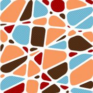 Abstract mosaic background in the shape of a square N2