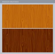 Vector wood texture swatches