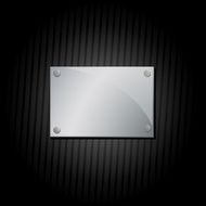 silver plaque and texture