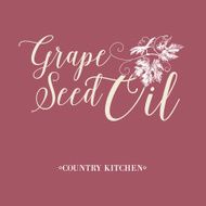 Grape seed oil